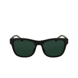 Lacoste L6043S Sunglasses 002 matte black / green mirror