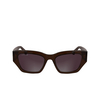 Occhiali da sole Lacoste L6053S 210 dark brown - anteprima prodotto 1/3