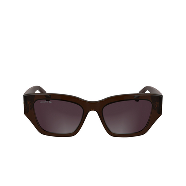 Lacoste L6053S Sunglasses 210 dark brown - front view