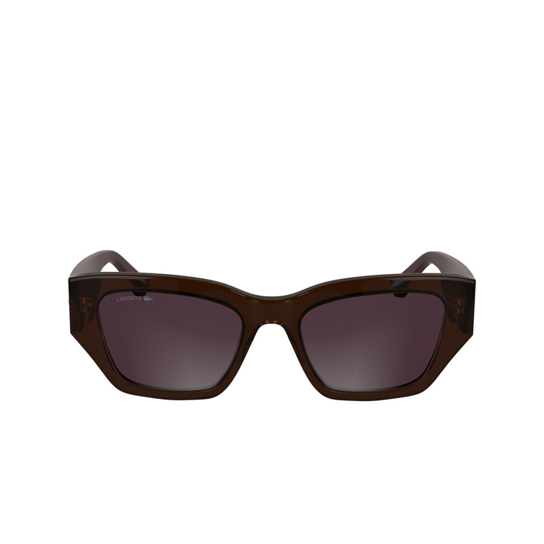 Lunettes de soleil Lacoste L6053S 210 dark brown - 1/3