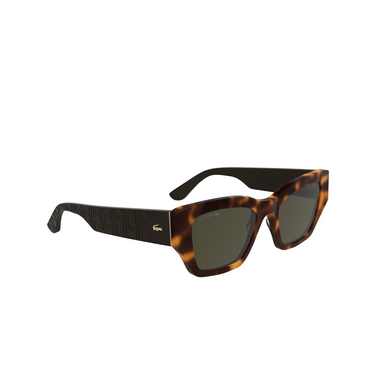 Lacoste L6053S Sunglasses 214 havana - three-quarters view