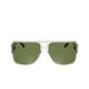 Occhiali da sole Lacoste L6056S 315 light green - anteprima prodotto 1/3