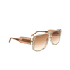 Gafas de sol Lacoste L6056S 749 light peach - Miniatura del producto 2/3