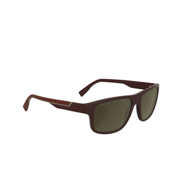 Lacoste L6057S Sonnenbrillen 601 matte burgundy - Dreiviertelansicht