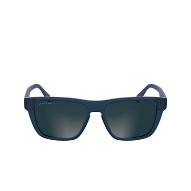 Lunettes de soleil Lacoste L6058S 424 matte blue - Vue de face