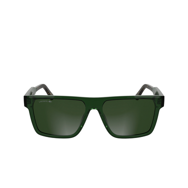 Gafas de sol Lacoste L6059S 301 transparent green - Vista delantera