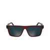 Lunettes de soleil Lacoste L6059S 601 transparent burgundy - Vignette du produit 1/3