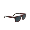 Lunettes de soleil Lacoste L6059S 601 transparent burgundy - Vignette du produit 2/3