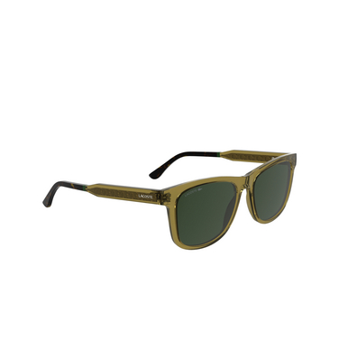 Lacoste L6060S Sunglasses 264 transparent sand - three-quarters view