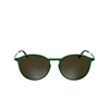 Lacoste L6061S Sunglasses 301 transparent green - product thumbnail 1/3