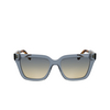 Lunettes de soleil Lacoste L6063S 038 transparent light grey - Vignette du produit 1/3