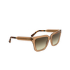 Lunettes de soleil Lacoste L6063S 204 transparent brick - Vignette du produit 2/3