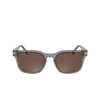 Lacoste L6065S Sunglasses 038 transparent light grey - product thumbnail 1/3