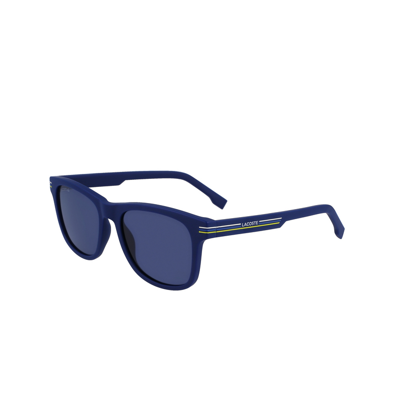 Lacoste L995S Sunglasses 401 matte blue - 3/4