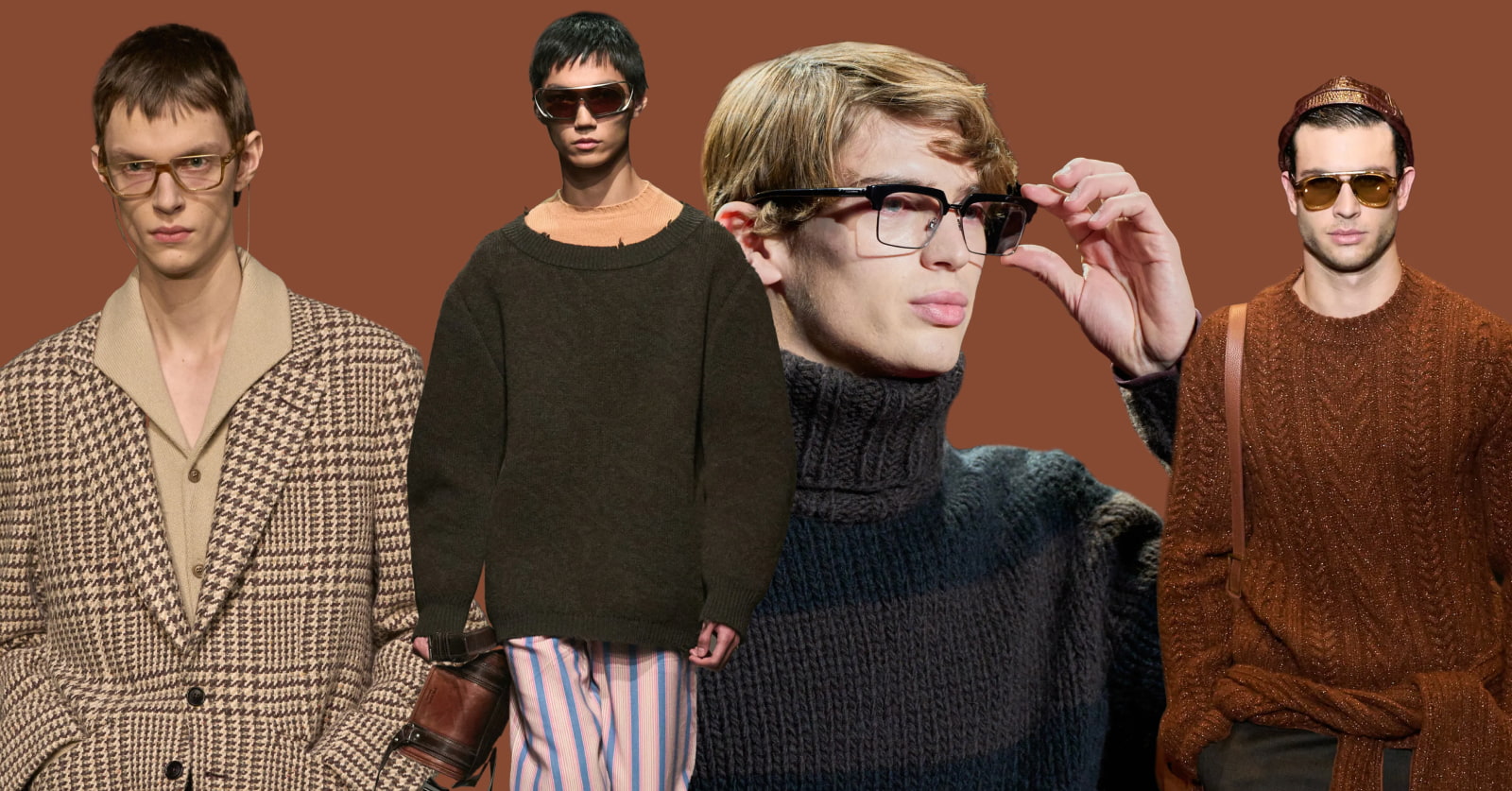 Men’s eyewear trends for FW25/26