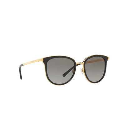 Gafas de sol Michael Kors ADRIANNA I 110011 black / gold - Vista tres cuartos