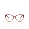 Lunettes de vue Michael Kors AMELIA ISLAND 3256 dusty rose light brown - Vignette du produit 1/3