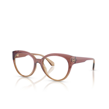 Occhiali da vista Michael Kors AMELIA ISLAND 3256 dusty rose light brown - tre quarti