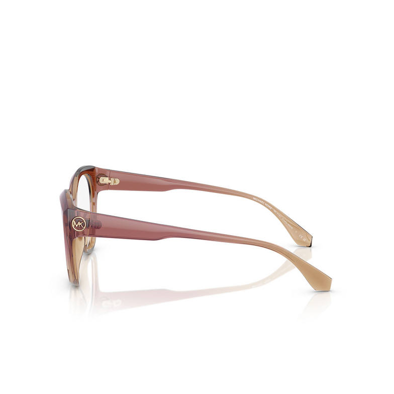 Lunettes de vue Michael Kors AMELIA ISLAND 3256 dusty rose light brown - 3/3