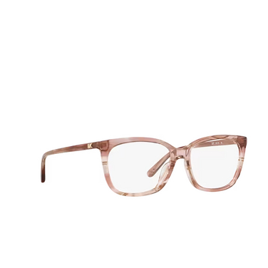 Michael Kors AUCKLAND Eyeglasses 3277 rose horn - three-quarters view