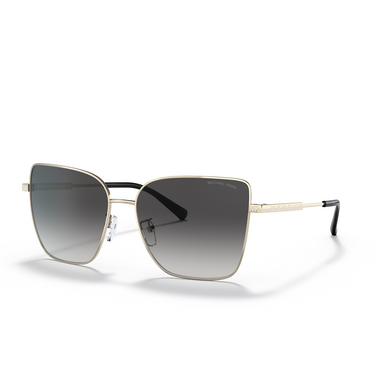 Gafas de sol Michael Kors BASTIA 10148G oro chiaro - Vista tres cuartos