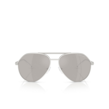 Michael Kors BRENTWOOD Sonnenbrillen 19036G matte silver - Vorderansicht