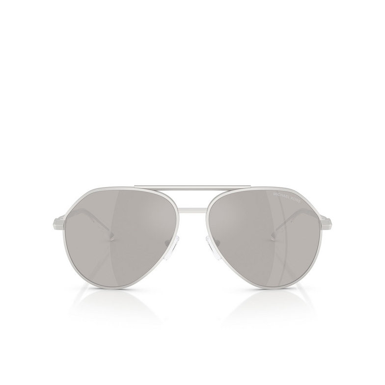 Occhiali da sole Michael Kors BRENTWOOD 19036G matte silver - 1/3