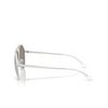 Occhiali da sole Michael Kors BRENTWOOD 19036G matte silver - anteprima prodotto 3/3
