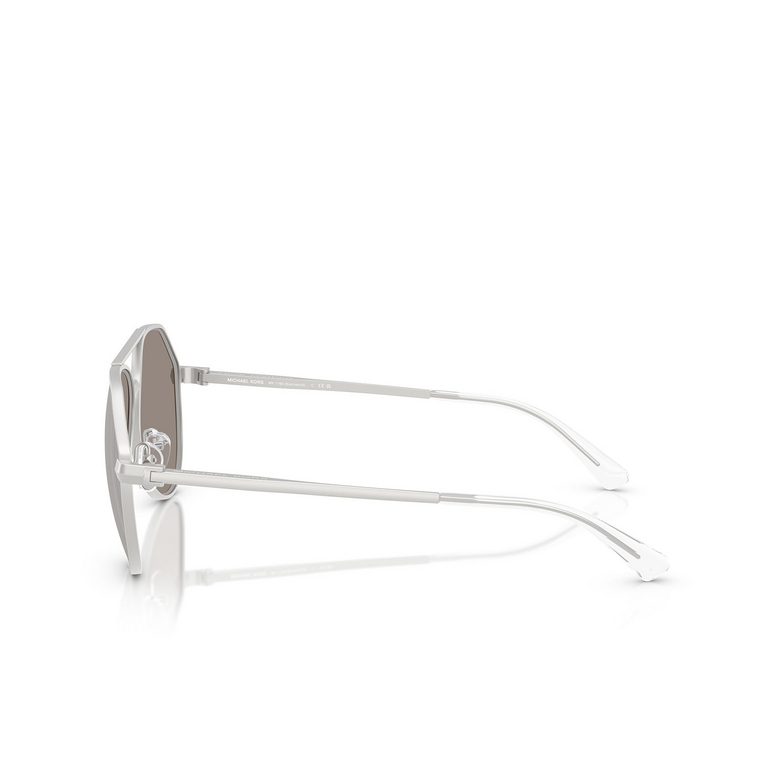 Occhiali da sole Michael Kors BRENTWOOD 19036G matte silver - 3/3