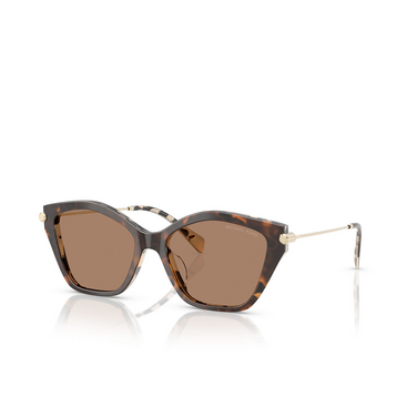 Michael Kors CATSKILLS Sonnenbrillen 395173 dark / cream tortoise - Dreiviertelansicht