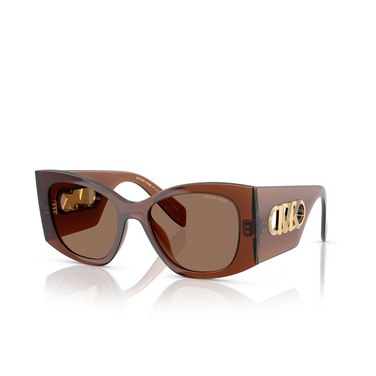 Michael Kors COSTA BLANCA Sunglasses 402173 brown transparent - three-quarters view