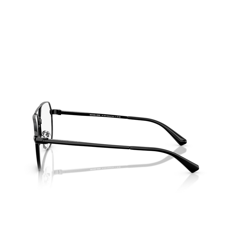 Lunettes de vue Michael Kors HIGHLAND PARK 1005 black shiny - 3/3