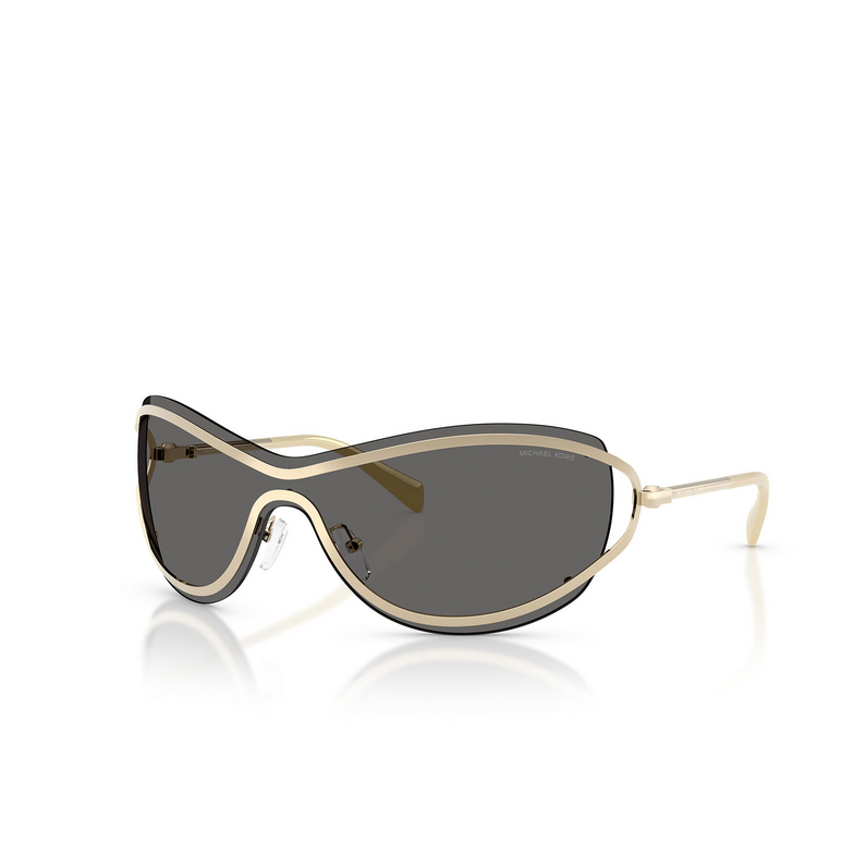 Gafas de sol Michael Kors LA PRAIA 101487 light gold shiny - 2/3