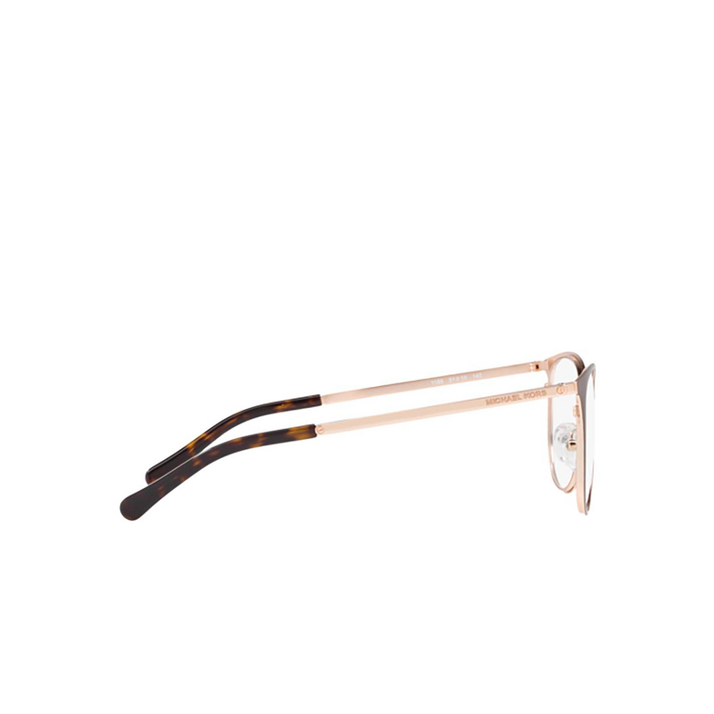Occhiali da vista Michael Kors LIL 1188 satin brown / rose gold - 3/3