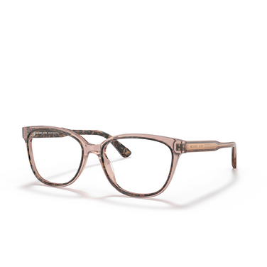 Occhiali da vista Michael Kors MARTINIQUE 3251 pink tortoise / dusty rose transparent - tre quarti