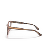 Occhiali da vista Michael Kors MARTINIQUE 3251 pink tortoise / dusty rose transparent - anteprima prodotto 3/3