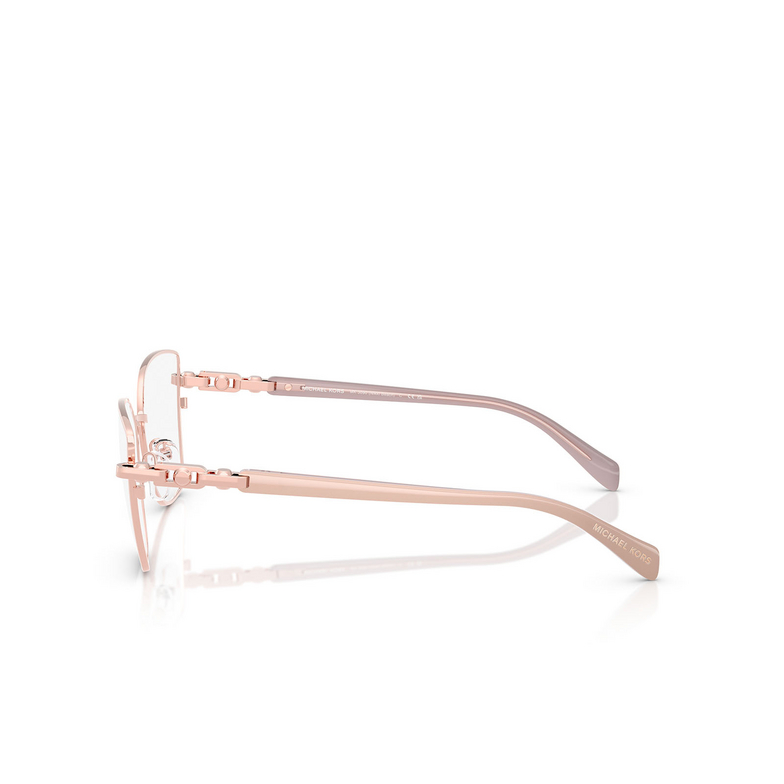 Michael Kors NIKKI BEACH Eyeglasses 1108 rose gold shiny - 3/3