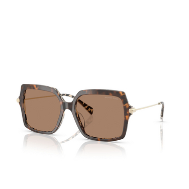 Michael Kors QUOGUE Sonnenbrillen 395173 dark / cream tortoise - Dreiviertelansicht