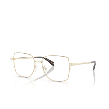 Occhiali da vista Michael Kors RAVELLO 1014 light gold shiny - tre quarti