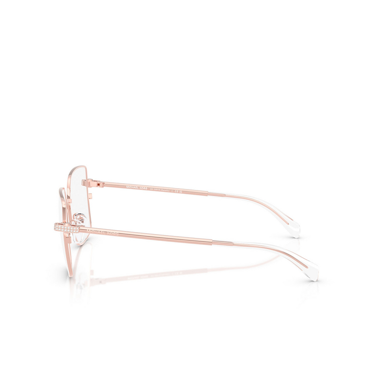 Lunettes de vue Michael Kors RAVELLO 1108 rose gold shiny - 3/3