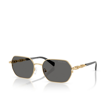 Michael Kors SAINT MARTIN Sunglasses 189687 yellow gold shiny - three-quarters view