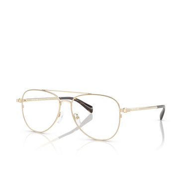 Michael Kors SãO PAULO Korrektionsbrillen 1014 light gold shiny - Dreiviertelansicht