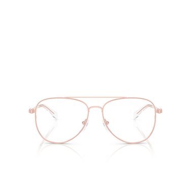 Gafas graduadas Michael Kors SãO PAULO 1108 rose gold shiny - Vista delantera
