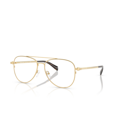 Occhiali da vista Michael Kors SãO PAULO 1896 shiny yellow gold - tre quarti