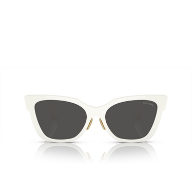 Miu Miu MU 02ZS Sunglasses 1425S0 white - front view