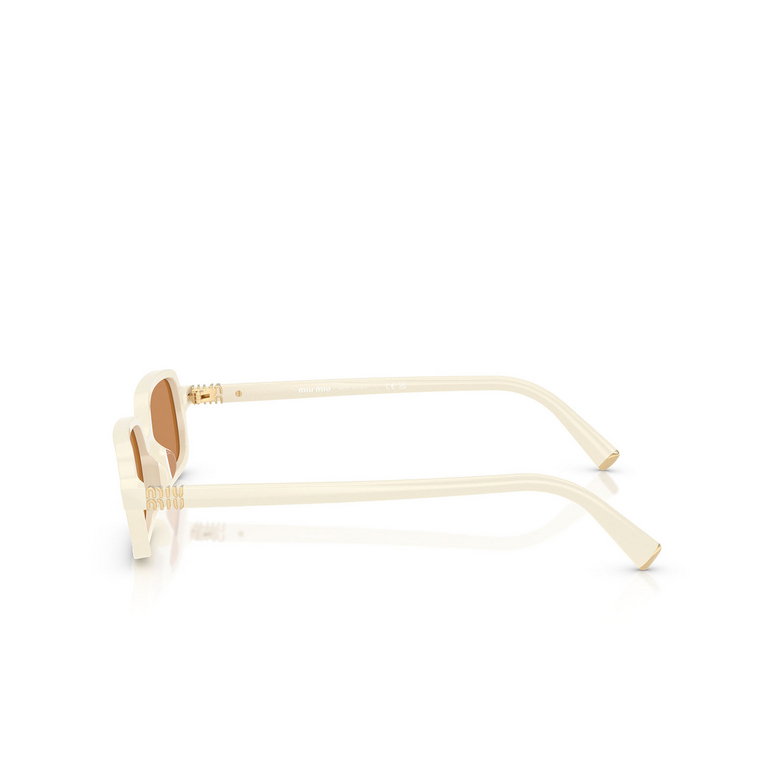 Occhiali da sole Miu Miu MU 11ZS 21D90Q milk - 3/4