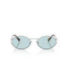 Miu Miu MU 52YS Sunglasses 1BC20R silver - product thumbnail 1/3