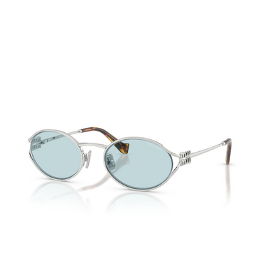 Occhiali da sole Miu Miu MU 52YS 1BC20R silver - tre quarti