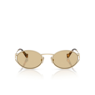Occhiali da sole Miu Miu MU 52YS ZVN10R pale gold - frontale