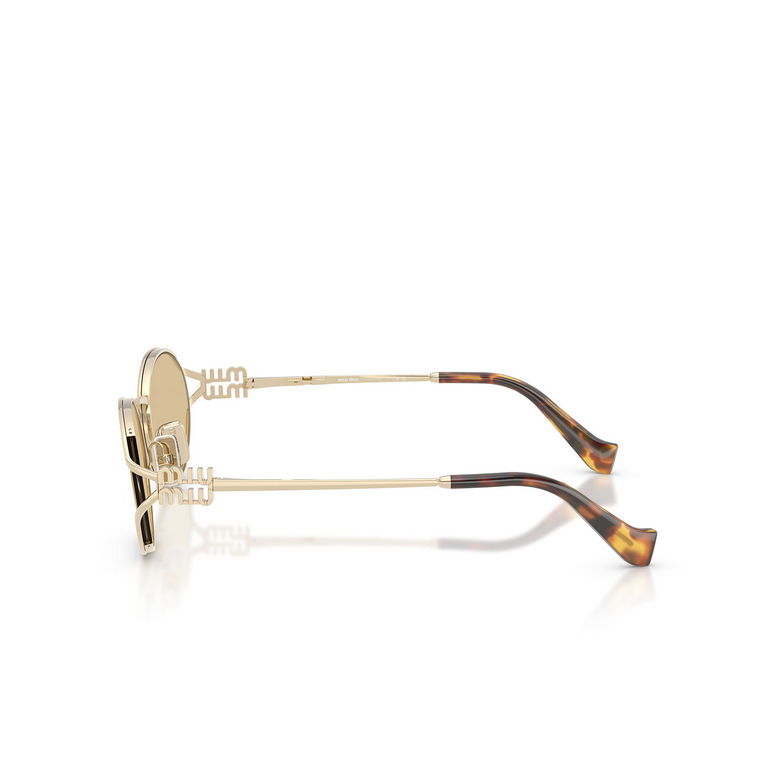 Miu Miu MU 52YS Sunglasses ZVN10R pale gold - 3/3